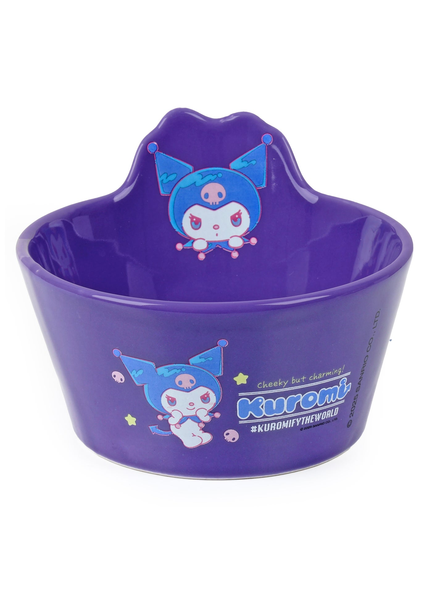 Sanrio Kuromi Ceramic Bowl 400 ML