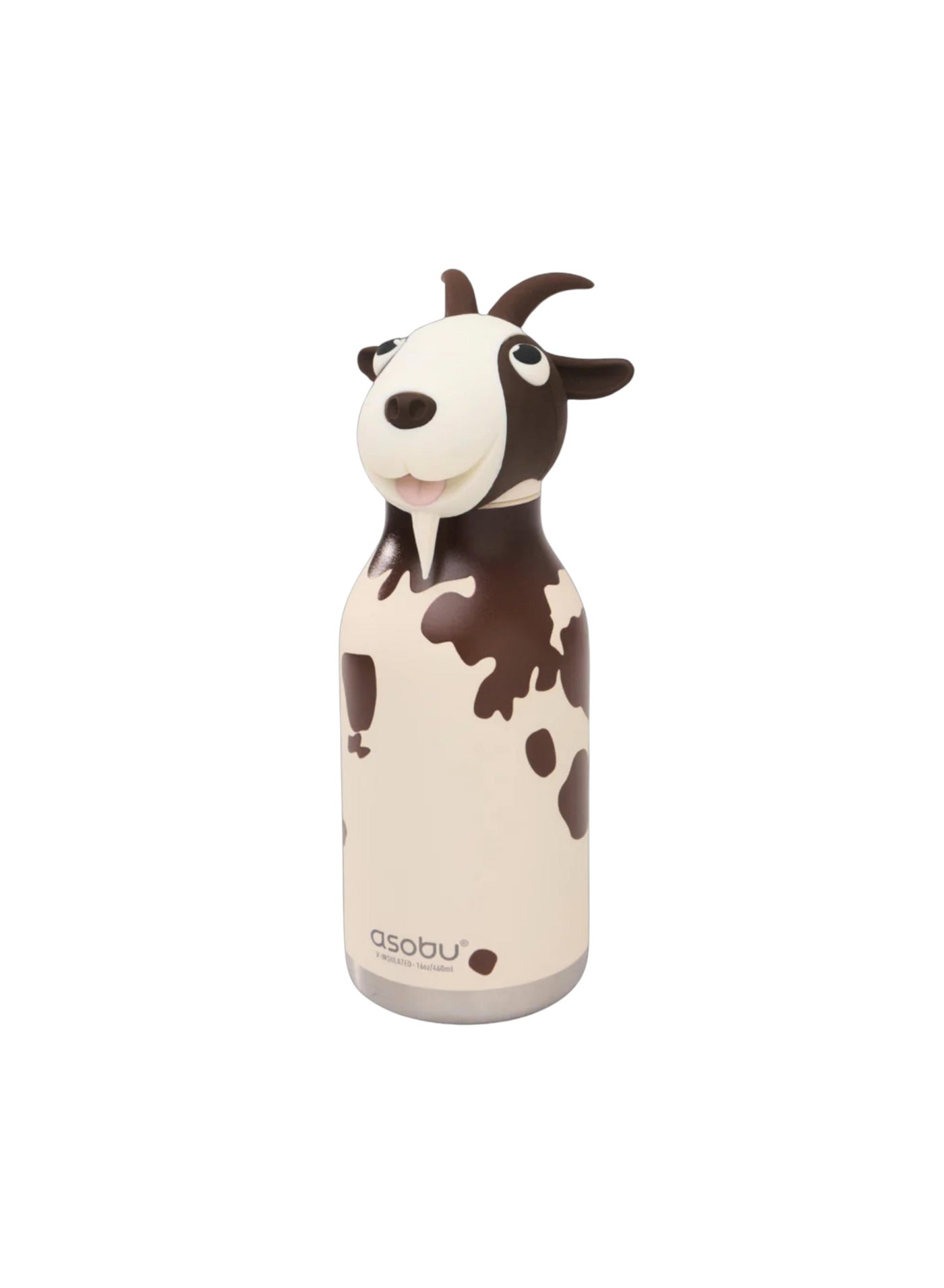Goat with Brush Bestie Bottle