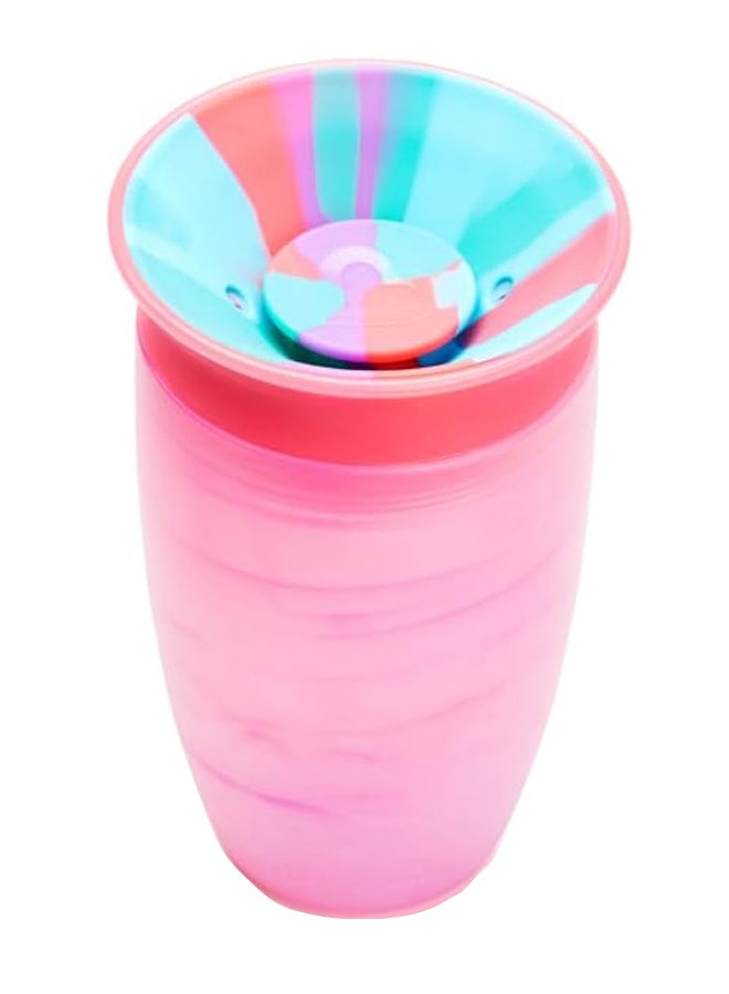 كوب الشرب 360° Tropical Swirl سعة 10 أونصة للأطفال من سن 12 شهرًا فأكثر