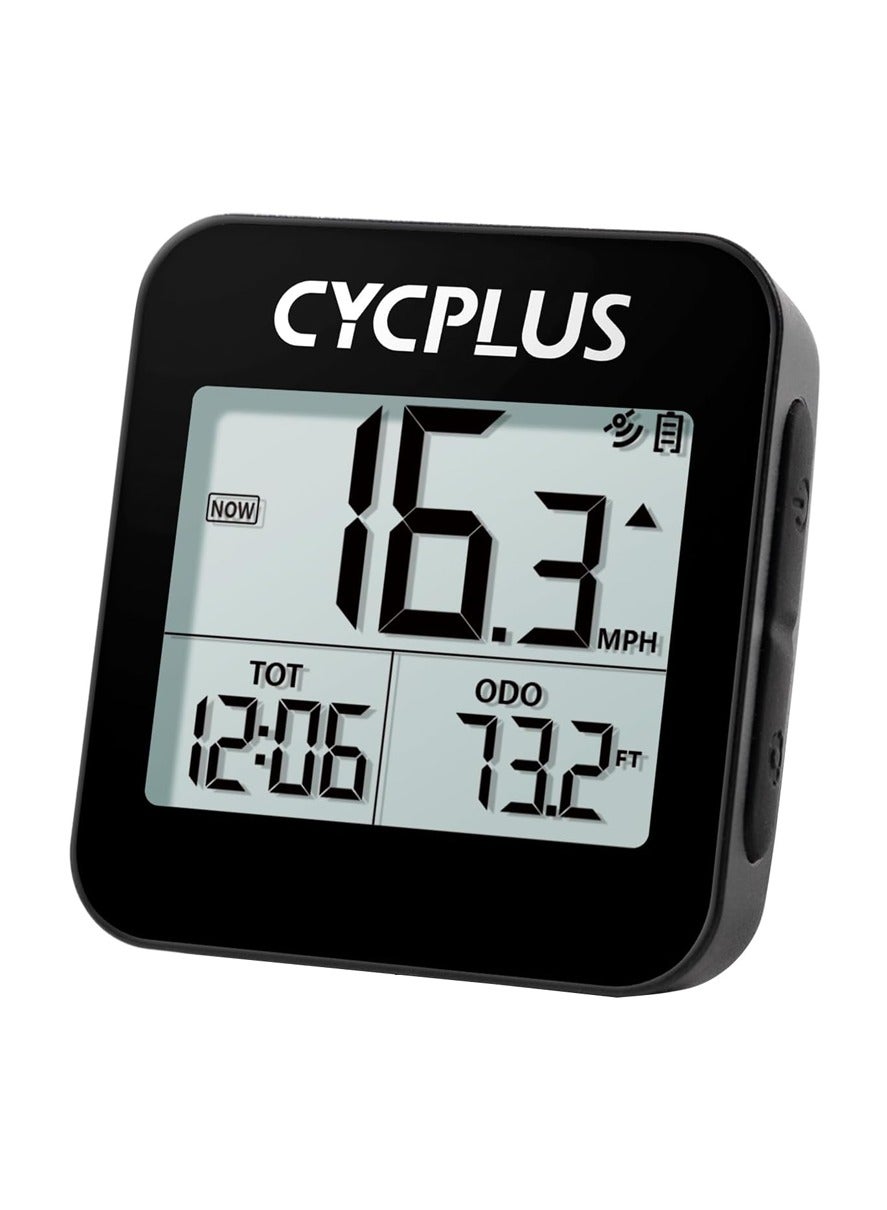 Gps Bike Computer, Wireless Cycling Computer With Automatic Backlight, Bicycle Speedometer Odometer With Waterproof And Lager Battery