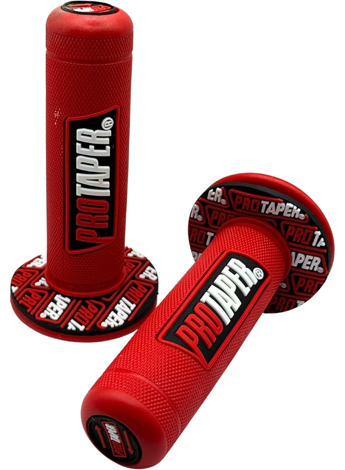 Synergy Dual Density MX Handlebar Grips – 7/8” Motorcycle Motocross Dirt Bike Grips for CRF, YZF, EXC