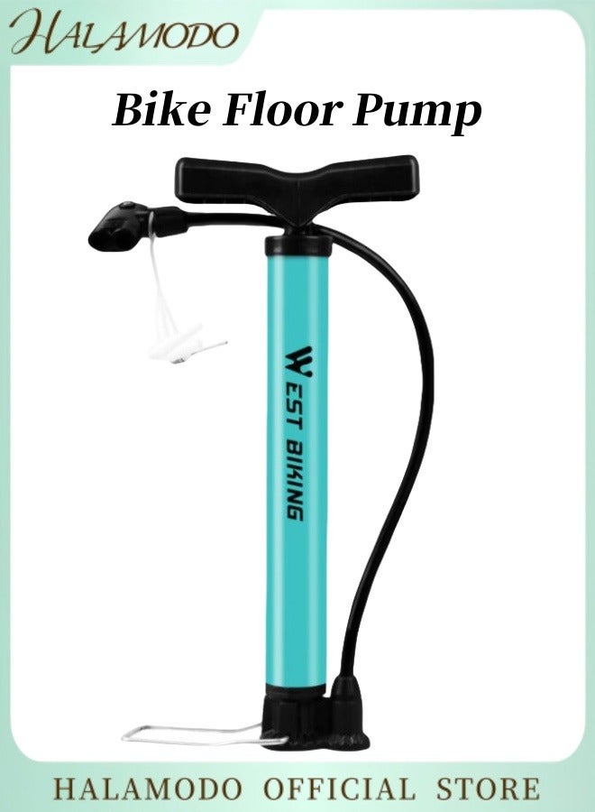 Bike Floor Pump Air Bicycle Pump Inflator with High Pressure 160 PSI Inflator for MTB BMX Tires Balls Balloons