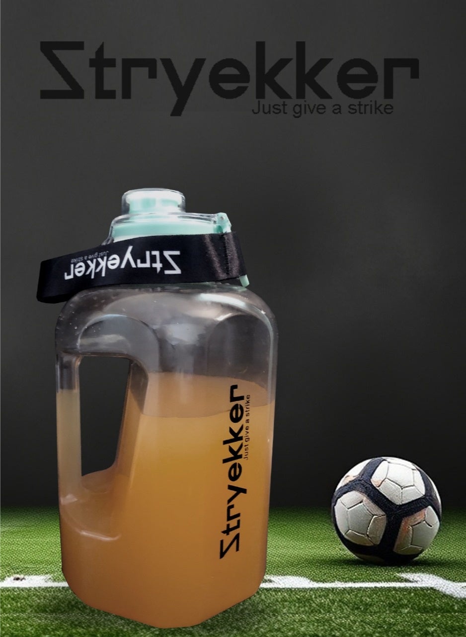 2.2L Premium Large Sports Water Bottle for Adults - Leak-Proof, Insulated & BPA-Free with Carry Handle