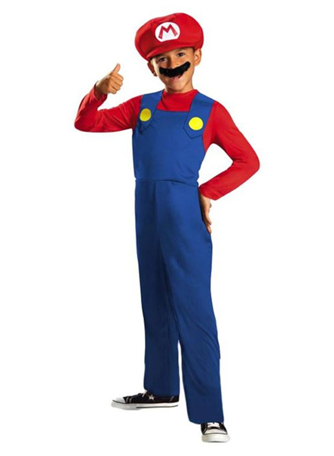 Nintendo Super Mario Brothers Classic Costumes Set Medium