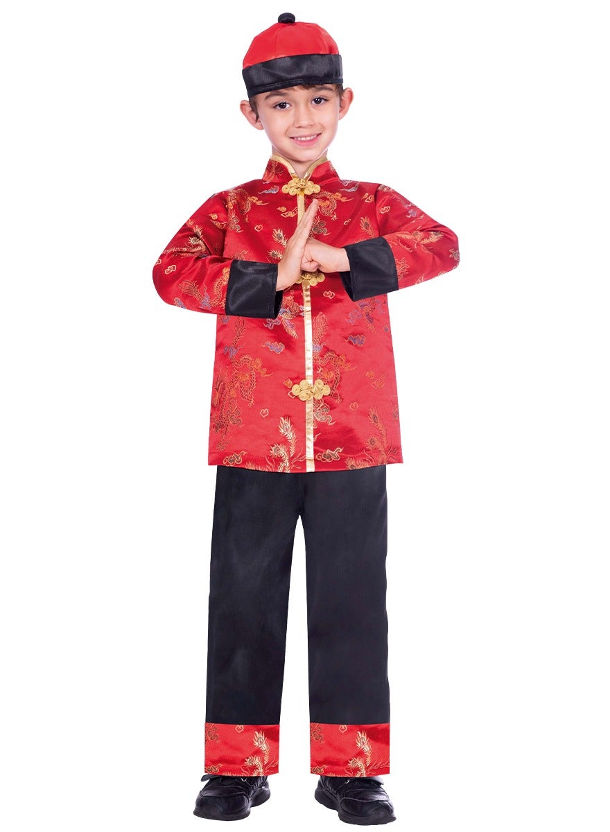 Traditional Chinese Boy Costume for Kids