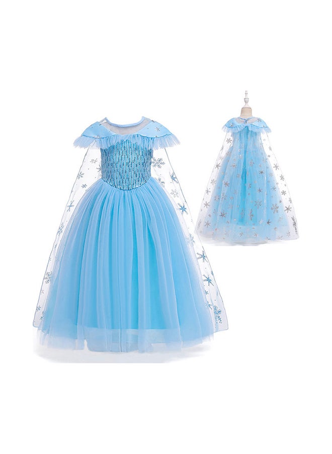 Princess Beautiful Flared Style Breathable Themed Party Fancy Dress Cosplay Costume 130cm