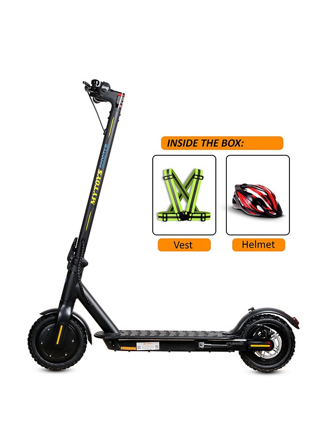 MT750 High Speed Electric Scooter With Flashing Turn Signals 350W Brushless Motor Three Speed Modes