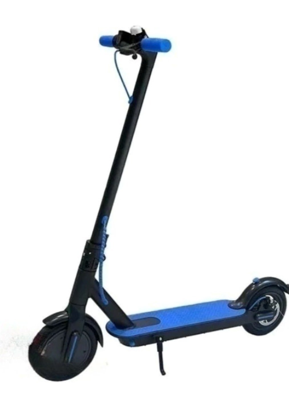 Electric Scooter with 250W Motor, 36V-4.4Ah Battery, and Inflatable Tires for Improved Traction Blue