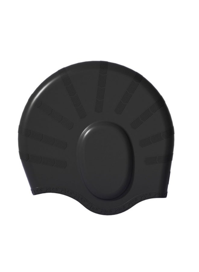 Men Women Silicone Swimming Cap with Ear Protection