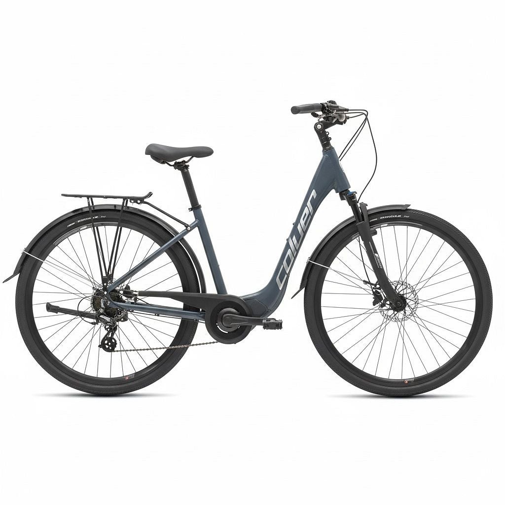 Greenland Hybrid Bike | Adjustable Seat | Shimano Gears | Dark Gray