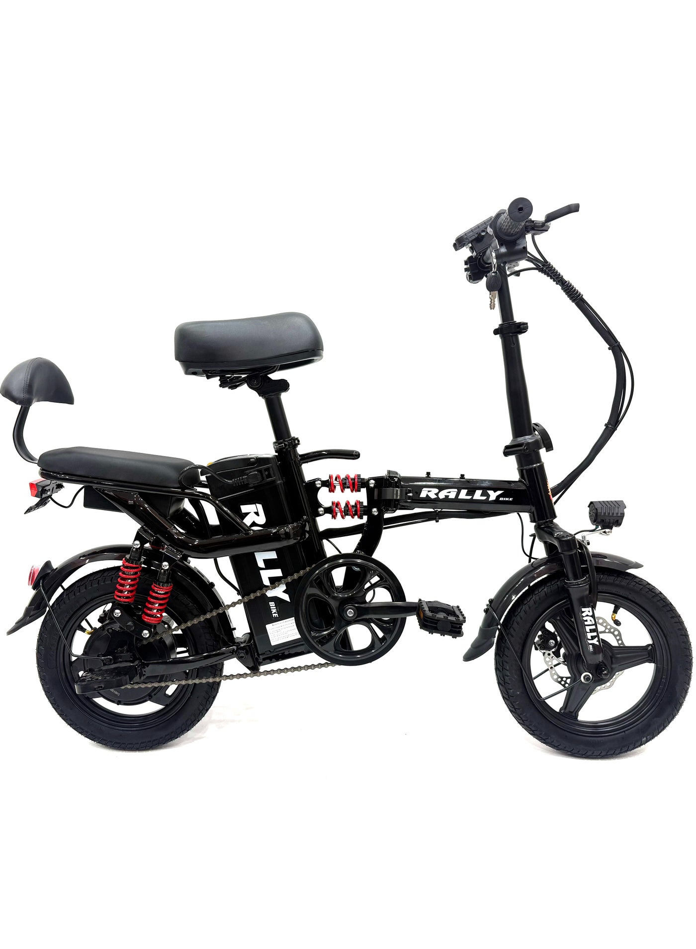 Bicycle Model 14-E-Bike-Folding, Recomended For Adults, 48V 13Ah Battery, 350W Motor, Max Speed Is 45 Km/H, Range Is 30 Km