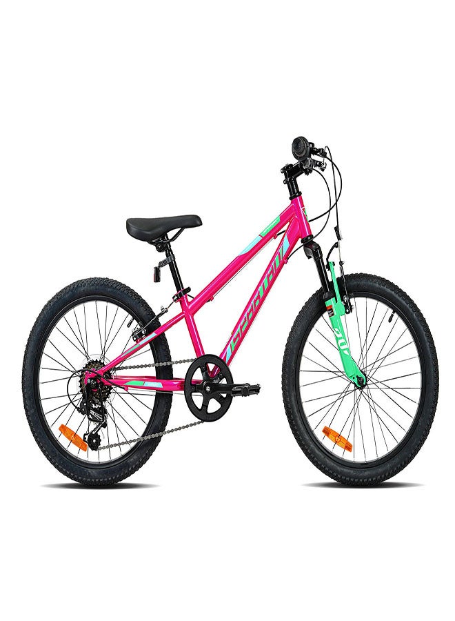 Spitfire MTB Kids Bike | 20 Inch Wheel Size | 7 Speed | Rich Maroon