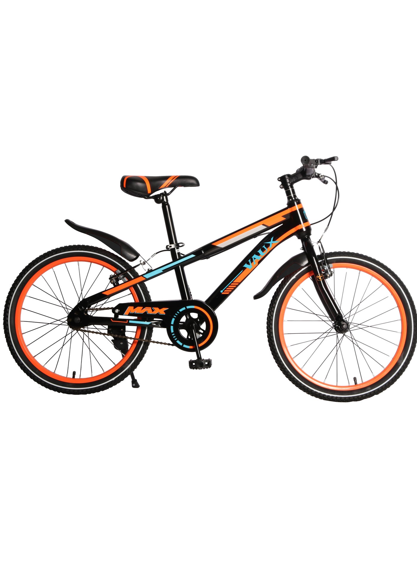 Max Kids Road Bike || 24 Inch Wheel Size || For Boys Girls|| Adjustable Seat || 24 Inch Side Stand - Orange