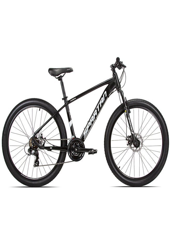 Calibre Hardtail 27.5-Inch Mountain Bicycle| 27.5-Inch wheel size| 21 Speed Shimano Gear | For Adults| Charcoal black