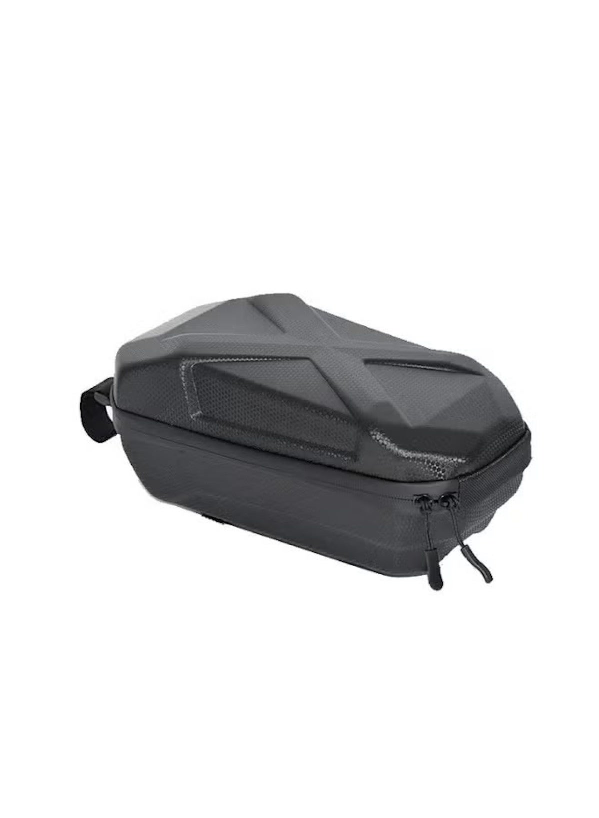3.2L PU Leather Scooter Front Bag – Waterproof EVA Hard Shell Storage Bag