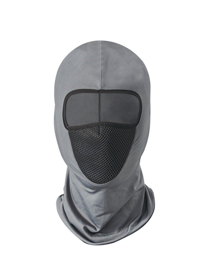 Breathable Full Face Mask for Skiing, Motorcycle, Running, and UV Protection – Lightweight & Durable