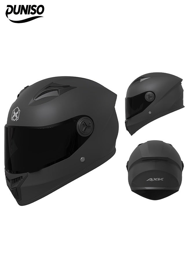 Full Face Motorcycle Helmet, Lightweight Crash Resistant Motorcycle Helmet, All Season Cool Racing Helmet，Equipped With Dual Lenses,Anti Seismic And Anti Drop, Comfortable And Breathable, Suitable For Both Men And Women