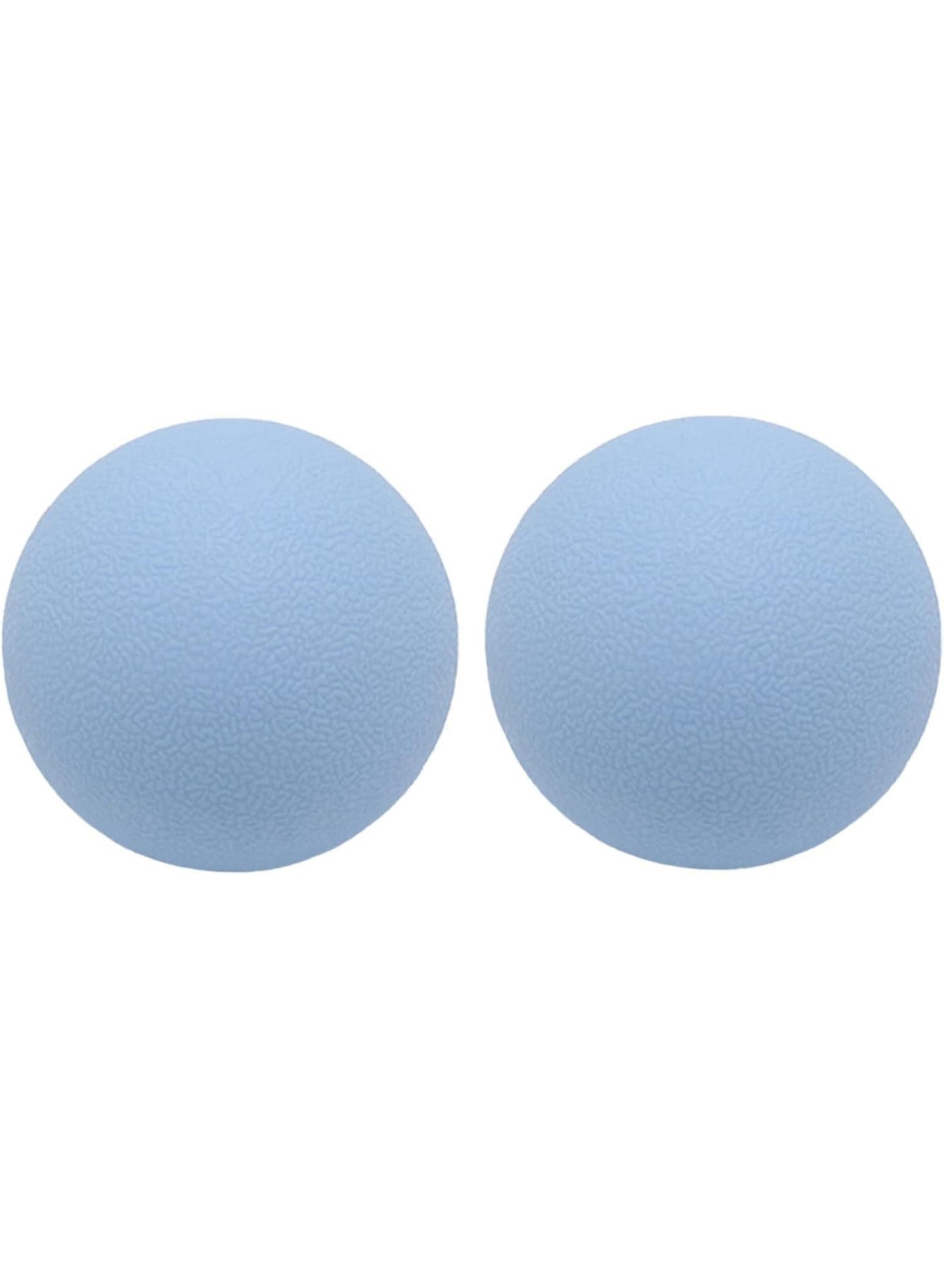 Hard Lacrosse Massage Ball Set of 2 – Firm Trigger Point Balls for Deep Tissue Massage, Yoga, Physical Therapy, Myofascial Release, and Muscle Relaxation