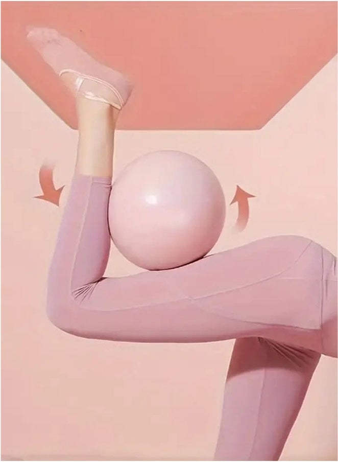 1pc Thicken Explosion-proof Pilates Ball, Mini 9.84in/25cm Yoga Ball, Suitable For Body Shaping, Sensory Balance Training, Unaerated
