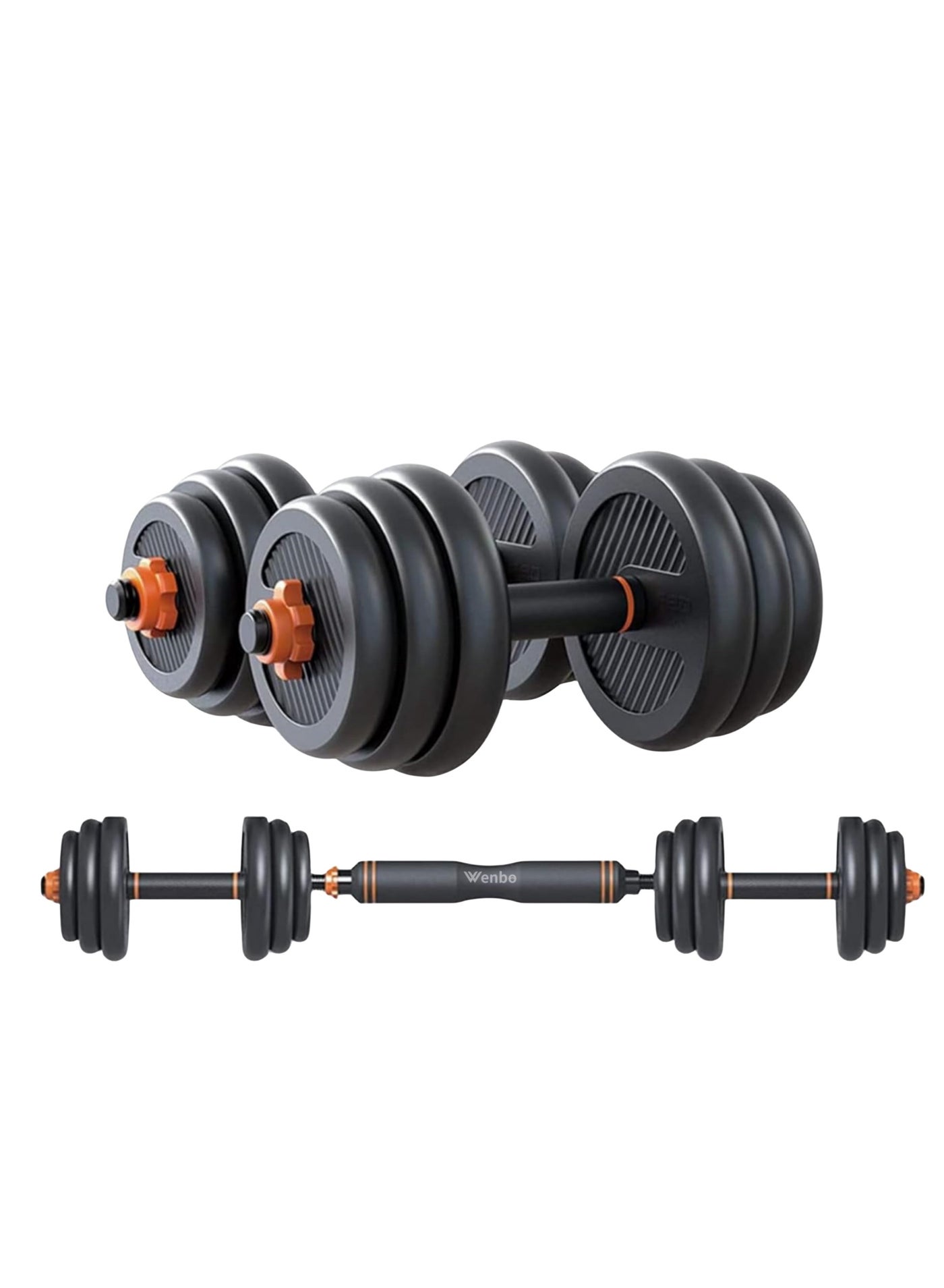 2 in 1 Dumbbells Set Fitness and Home Work Dumbbell Set (10KG/15KG/20KG/25KG/30KG)