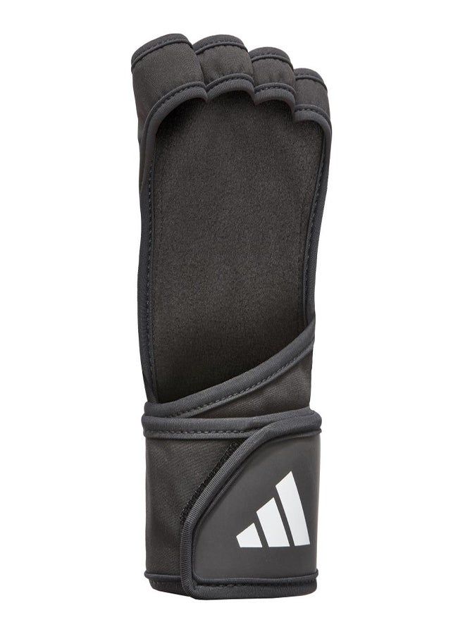Adidas Open Back Training Gloves Size S Breathable Non-Slip Grip for Fitness & Weight Training
