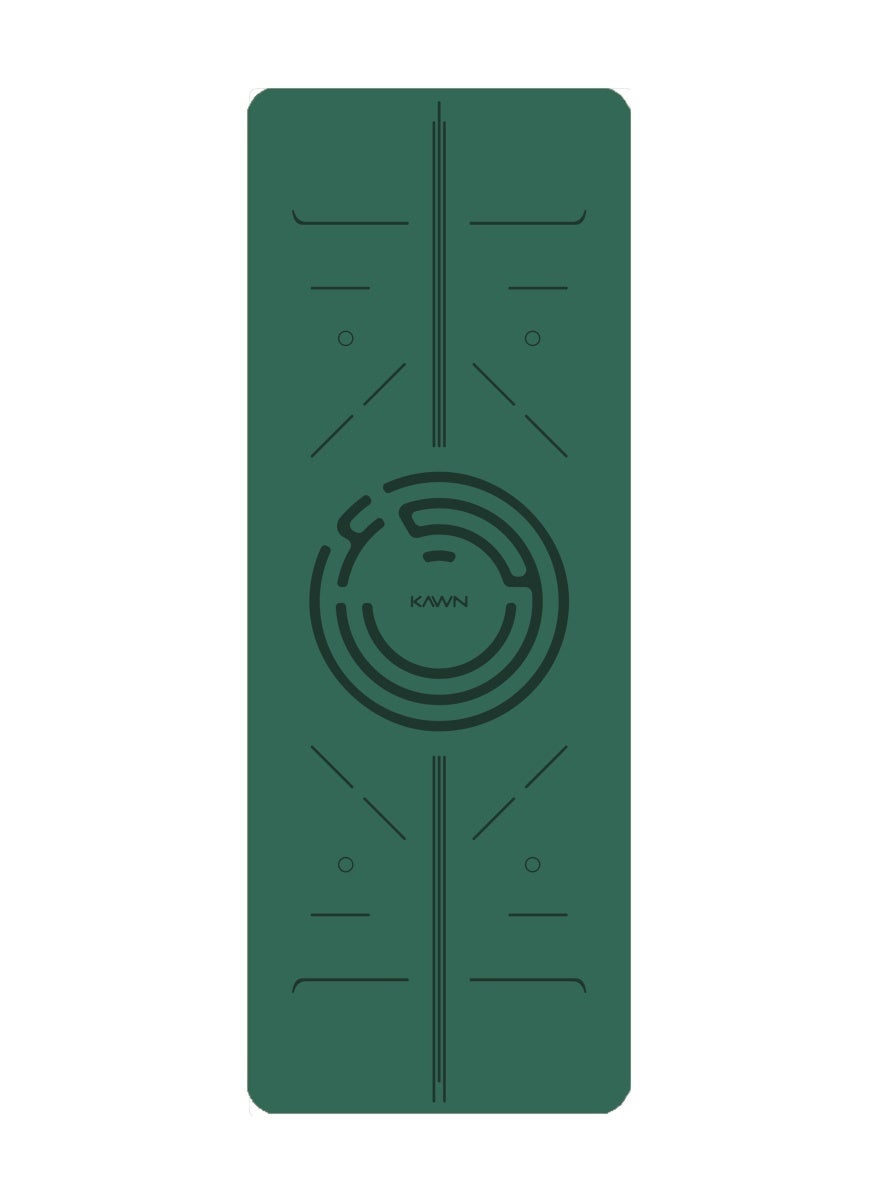 Green Mat. Non-Slip. Strap Included. High Performance Material Exercise Mat Ideal For Hiit, Plates, Yoga And Other Workouts