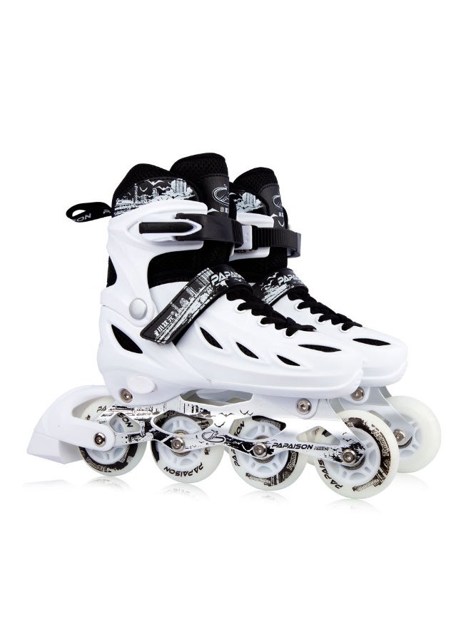 Kids Professional Inline Skating Shoes 8 Lighting Wheel Comfort Skate Shoes Children and Adults roller skates