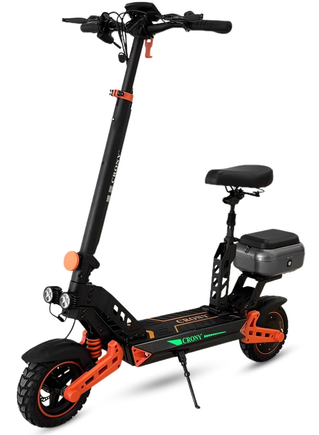 D2 PRO Max Speed 70KM/H E-Scooter,1500W Brushless Motor 48V 15Ah Battery, Long Range 20-40KM, Foldable Off-Road Electric Scooter for Adults, Dual Suspension, Front Disc & Rear Power-Off Brake, Aluminum Frame, Portable Heavy-Duty Commuter Scooter, All-Terr