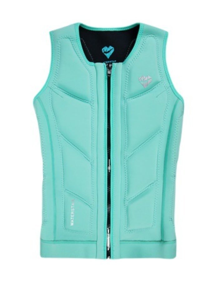 Women's Neoprene Life Jacket, Lightweight Life Vest, Great for Boating, Fishing, Kayaking, Rafting, Paddling, Blue