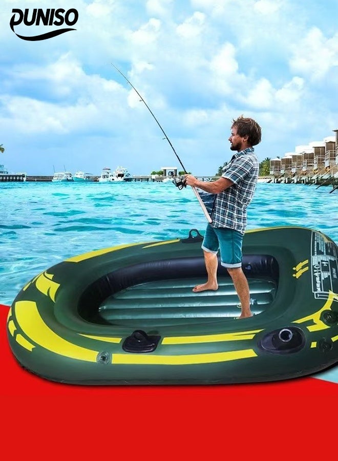 Inflatable Boat For 2 Person，Thick Rubber Boat，Fishing Boat, Rescue Fishing Boat, Assault Boat, 193x100