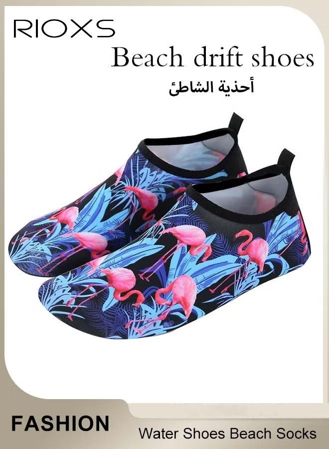 Water Shoes for Women, Barefoot Quick Drying Aqua Water Socks, Women's Comfort Shoes, Anti-slip Barefoot Aqua Socks, Laides Slip-on Swim Beach Shoes for Snorkeling Surfing Kayaking Beach Walking Yoga, Wear Sport Accessories, Pool Camping Must Haves, Women