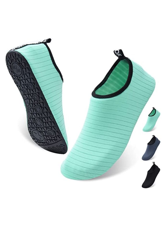 Water Shoes Womens Mens Beach Shoes, Quick-Dry Barefoot Aqua Shoes Socks Snorkeling Shoes Water Socks for Outdoor Beach Swim Surf Walking Yoga