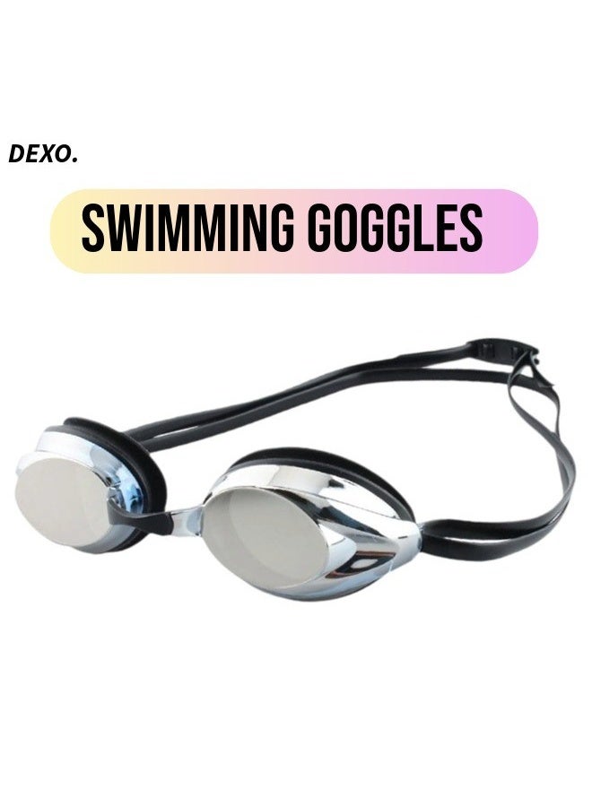 Jet 2.0 Mirror Swimming Goggles – Anti-Fog, UV Protection, Leakproof Silicone Fit, Low-Profile Design for Training & Outdoor Swimming