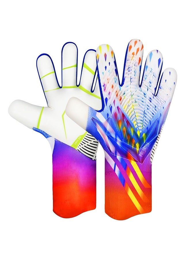 Soccer Goalkeeper Gloves, Youth Adult Soccer Goalkeeper Gloves, High Performance Goalkeeper Gloves, Breathable Soccer Gloves, 4+3mm Super Grip, For Toughest Saves, Training And MatchesSoccer Goalkeeper Gloves, Youth Adult Soccer Goalkeeper Gloves, High Pe
