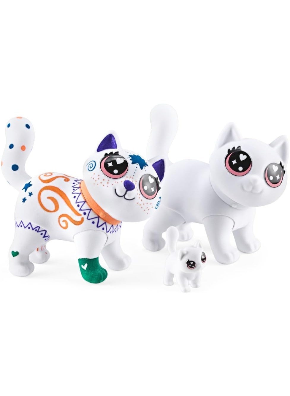 Crayola Scribble Scrubbie Jumbo, Large Posable Animal Toy, 6 Inches, Toy Cat for Girls & Boys, Animal Grooming Toy, Gift