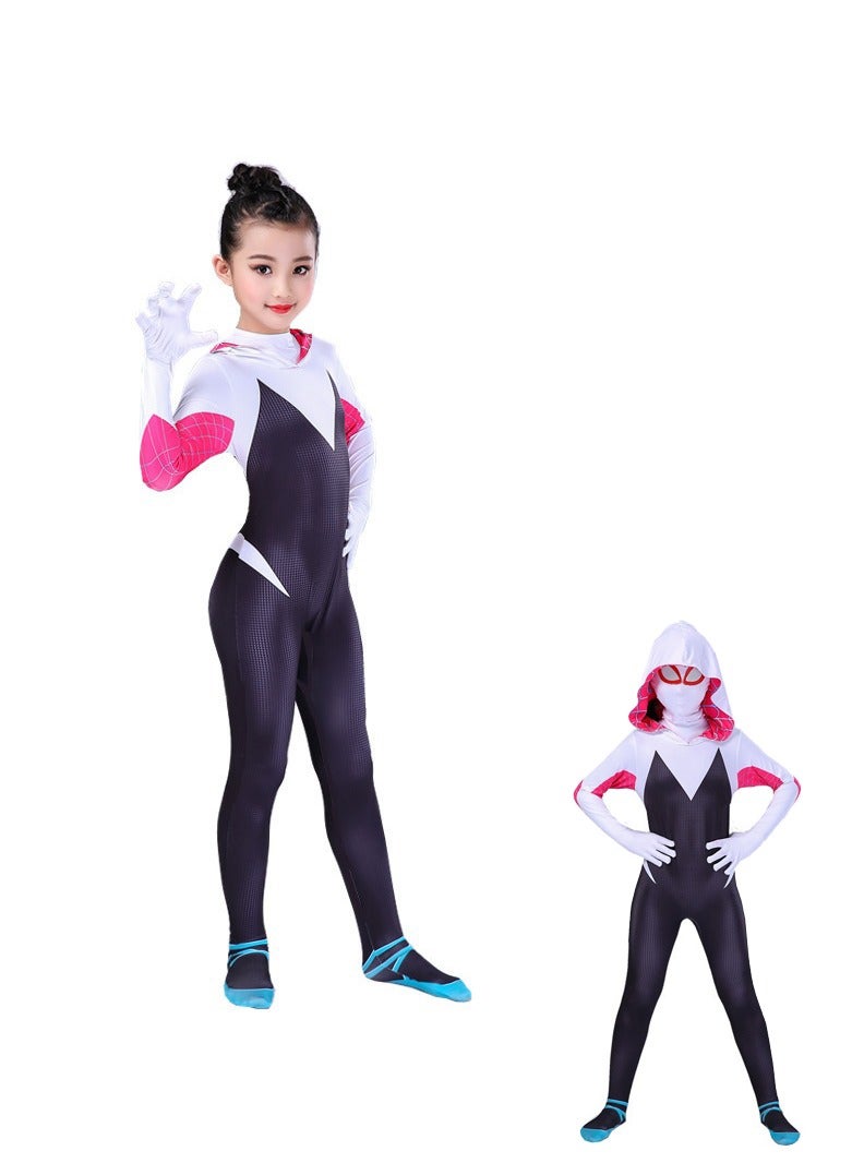 Children's Spider-Man Costume Bodysuit One-piece Parallel Universe Suit 120CM
