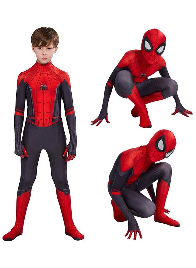Compatible Spiderman Costume 125cm