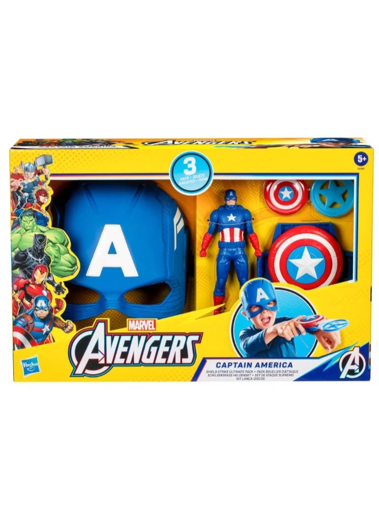 Hasbro Avengers Captain America Shield Strike Role-Play Accessory Set