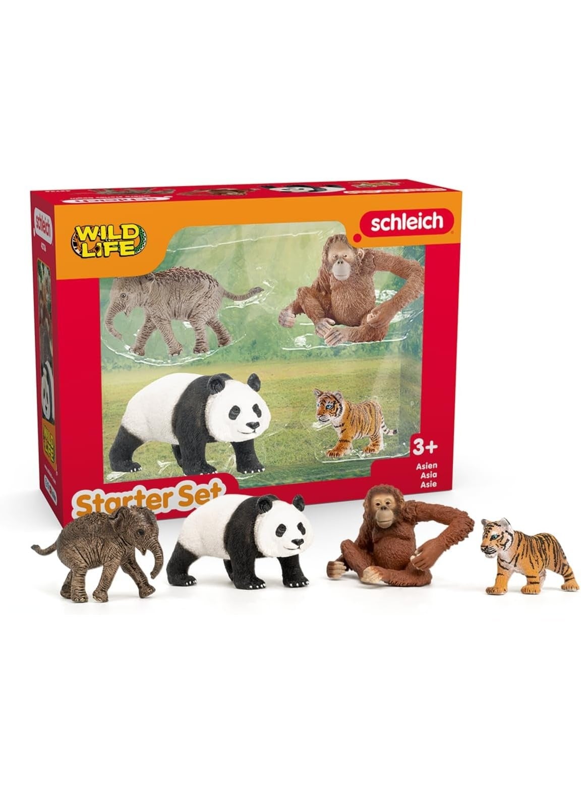 Schleich Wild Life Asia Starter Set 42736