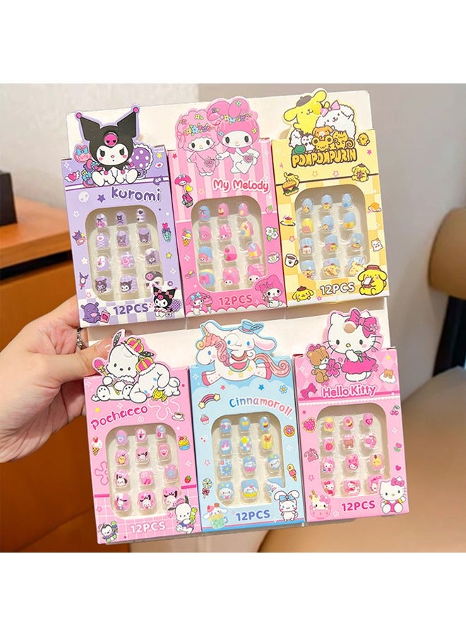Manicure Stickers Wear Armor Stereo Play Home Beauty Makeup Dress Girl Toy Training Organization Prizes Gifts