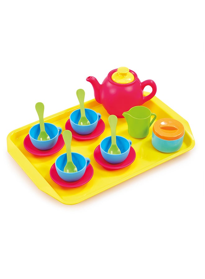 Busy Me Tea Party Set , Kitchen Playset, Interactive Playset, Imaginative Play, Role Play , Pretend Play, Gift For Kids And Toddlers