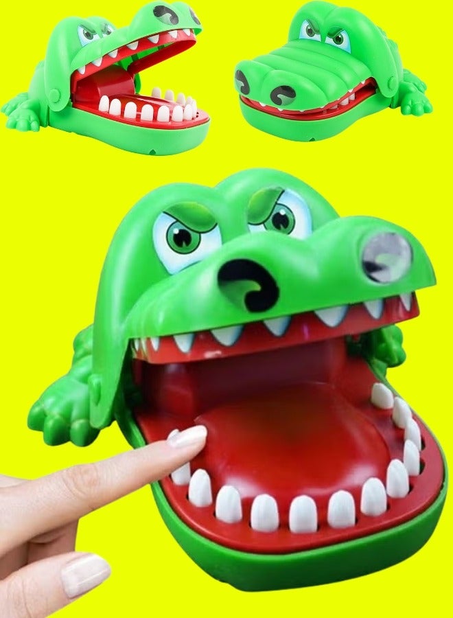 Crocodile Mouth Dentist Toy Portable Lightweight Rich Unique Design Bite Finger Toy Crocodile Biting Finger Dentist Games Funny Toy Crocodile Toy Game for Kids
