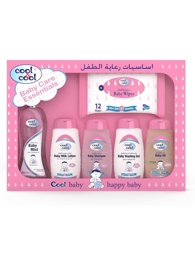 Cool & Cool Baby Care Essentials (Gift Pack) 60 ml
