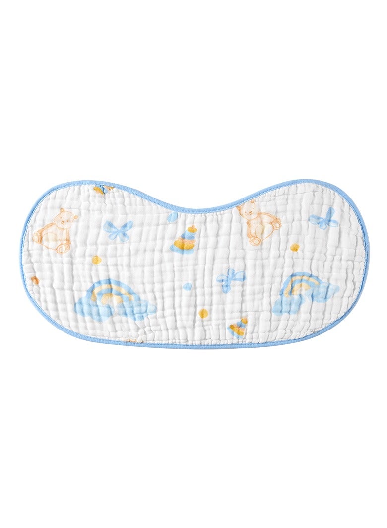 Muslin Baby Burp Cloths 100% Cotton Baby Burping Cloth Large 6 Layers Extra Absorbent for Newborn Baby Boys and Girls Towel Washcloths 57x27cm