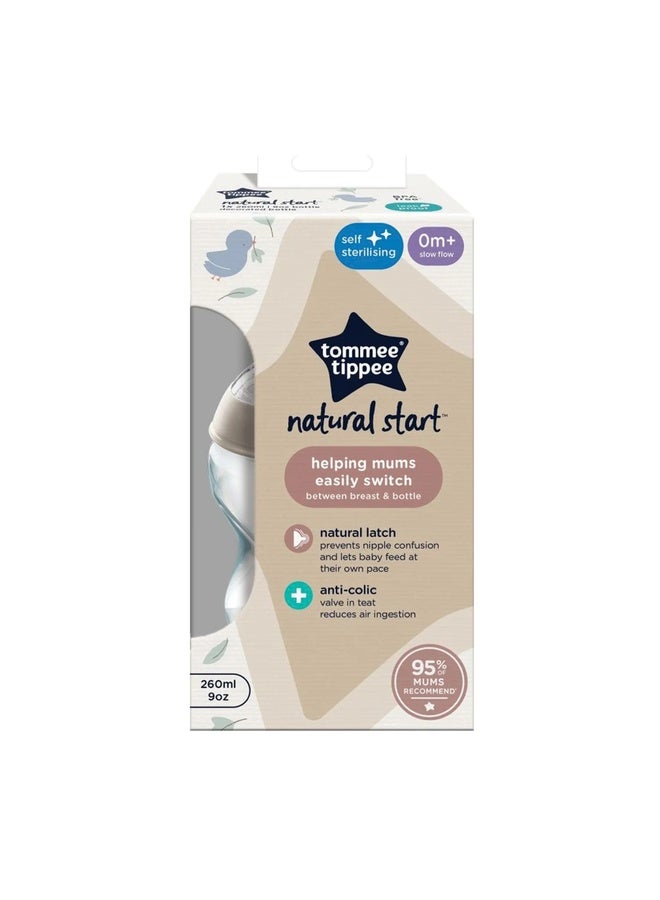 Nature Feeding Bottle 260ml  - Assorted